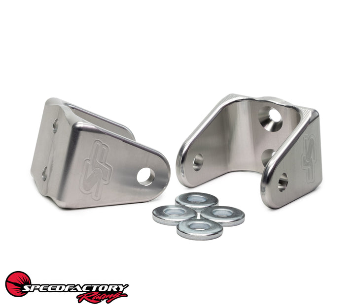 SpeedFactory Racing Billet Honda AWD / FWD Strange Engineering™ Rear Lower Shock Mount Brackets