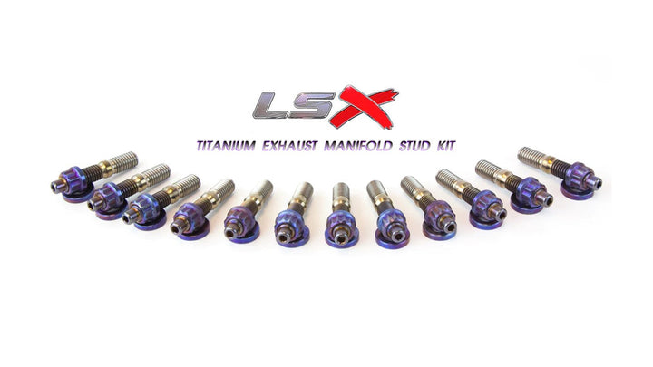 SpeedFactory Racing Chevrolet/GM LSX Titanium Exhaust Manifold Stud Kit