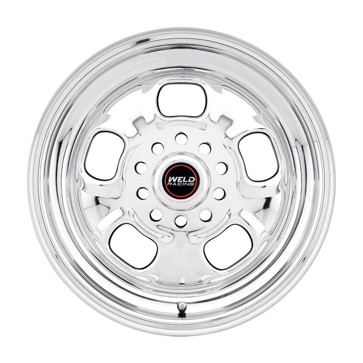 Weld Rodlite 15x4 / 5x4.5 & 5x4.75 BP / 1.875in. BS Polished Wheel - Non-Beadlock