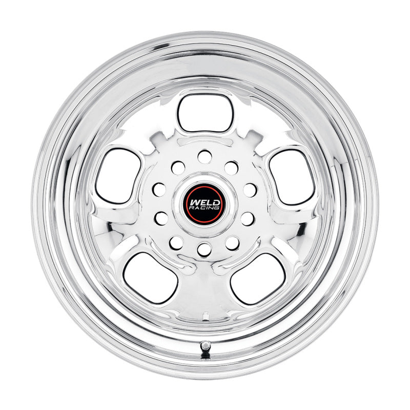 Weld Rodlite 15x8 / 5x4.5 & 5x4.75 BP / 4.5in. BS Polished Wheel - Non-Beadlock