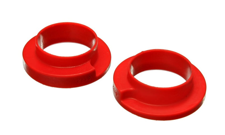 Energy Suspension Coil Spring Isolator Set - Red