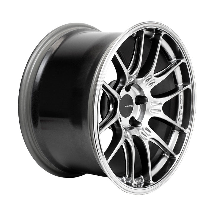 Enkei GTC02 18x10.5 5x114.3 15mm Offset 75mm Bore Hyper Silver Wheel