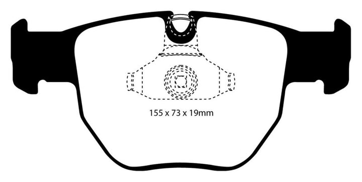 EBC 03-05 Land Rover Range Rover 4.4 Ultimax2 Front Brake Pads