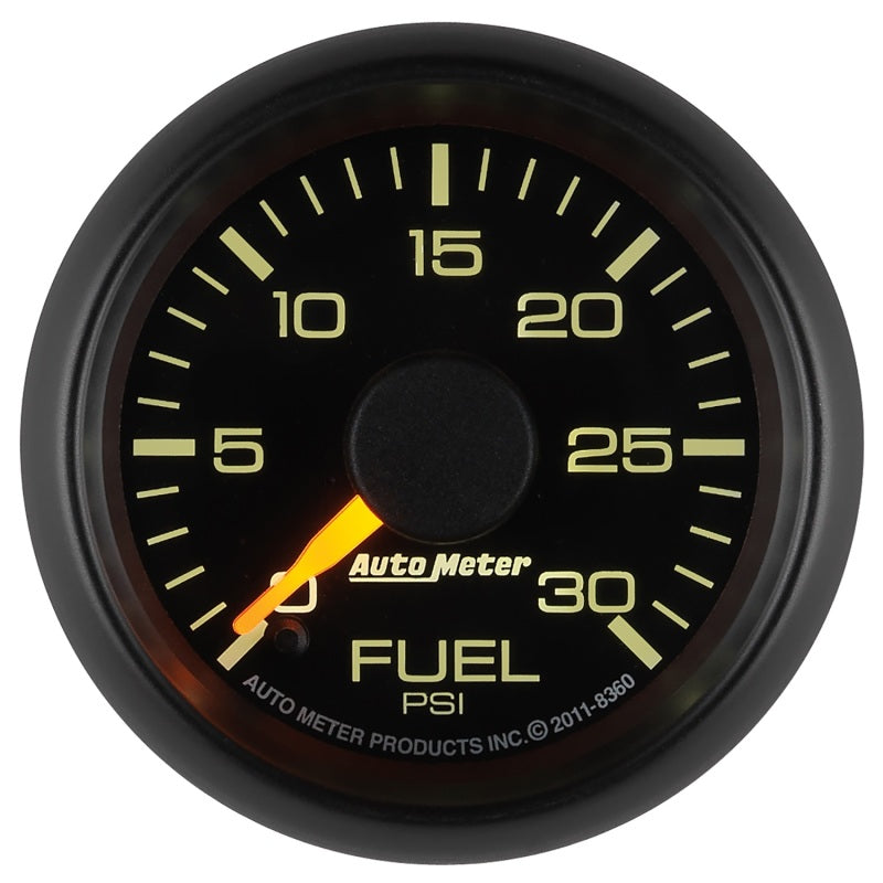 Autometer Factory Match Chevy 2-1/16in FSE 0-30 PSI Fuel Pressure Gauge