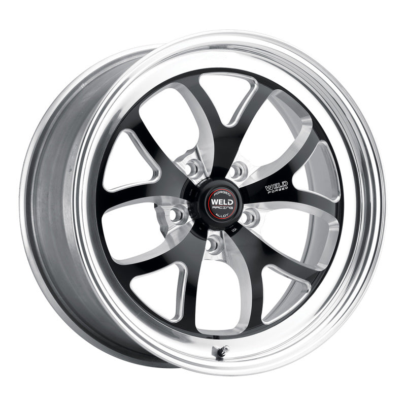 Weld S76 17x10 / 5x4.5 BP / 6.4in. BS Black Wheel (Low Pad) - Non-Beadlock