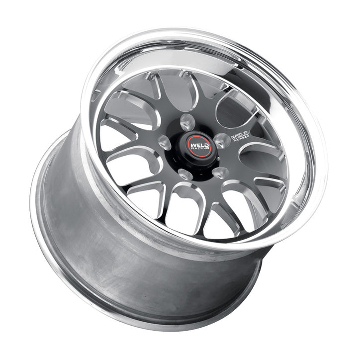 Weld S77 17x5.2 / 5x115 BP / 1.9in. BS Black Wheel - Non-Beadlock