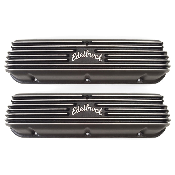 Edelbrock Valve Cover Classic Series Ford 1962-95 221 351W V8 Black