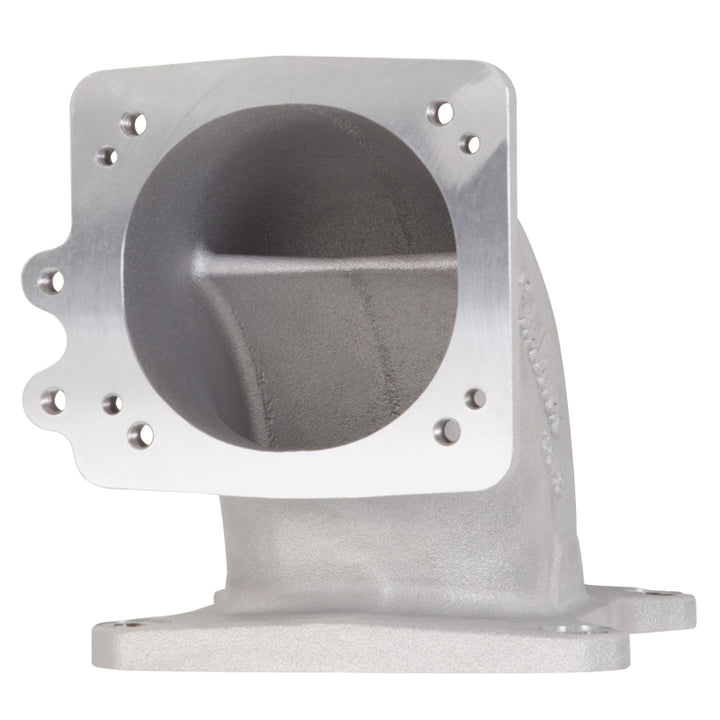 Edelbrock High Flow Intake Elbow 95mm Throttle Body to Square-Bore Flange As-Cast Finish