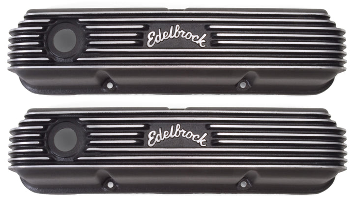 Edelbrock Valve Cover Classic Series Ford 1958-1976 FE V8 Black