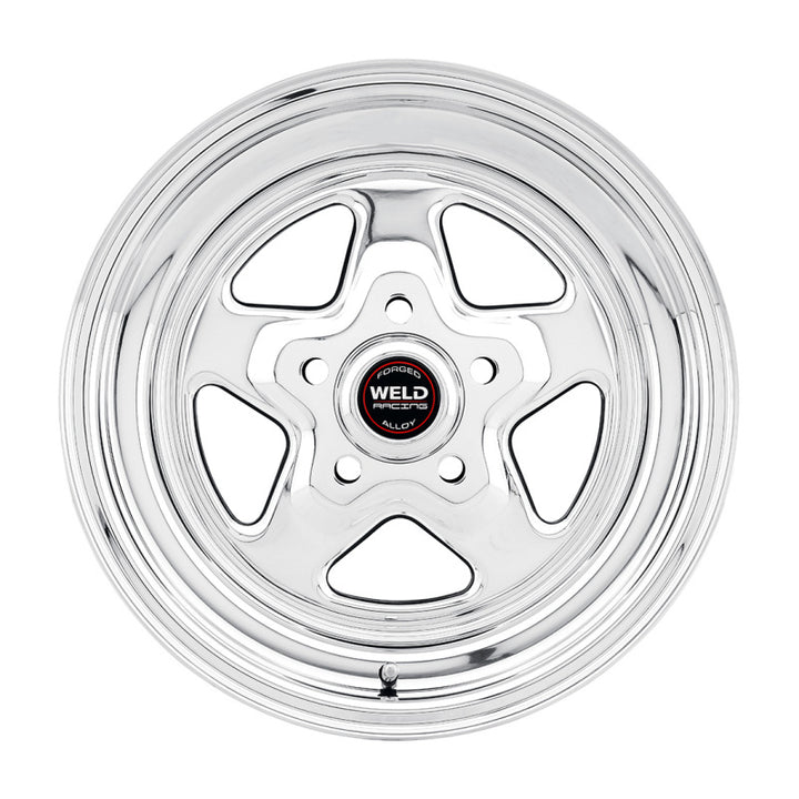 Weld ProStar 15x14 / 5x4.75 BP / 5.5in. BS Polished Wheel - Non-Beadlock