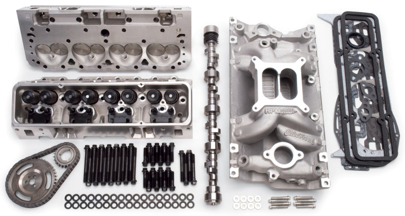 Edelbrock Power Package Top End Kit 383 SBC 460 Hp