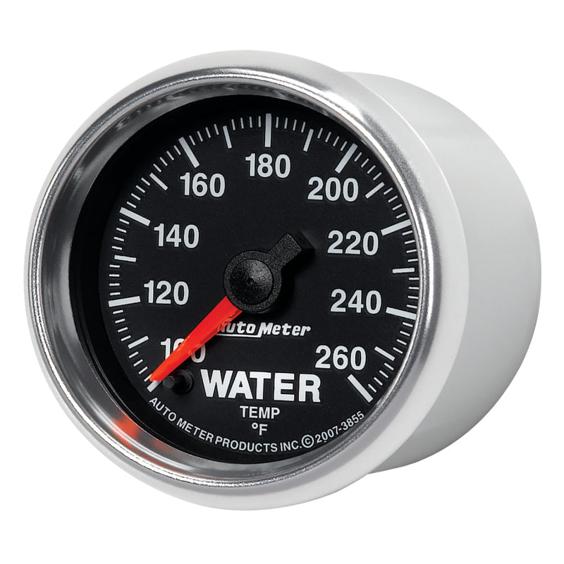 Autometer GS 100-260 degree Electronic Water Temperature Gauge