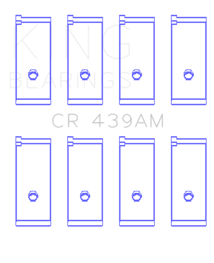 King Honda A18A1/A20A1/B20A3/BS1/ES/ET1-2 Connecting Rod Bearing Set