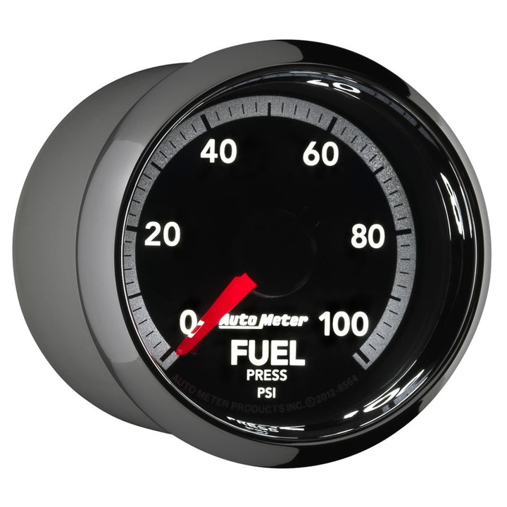 Autometer Factory Match 2 1/6in Full Sweep Electronic 0-100 PSI Fuel Pressure Gauge Dodge Ram Gen 4