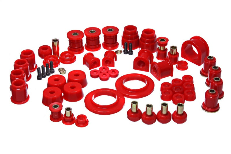 Energy Suspension 00-02 Toyota 4Runner 4WD Red Hyper-Flex Master Bushing Set