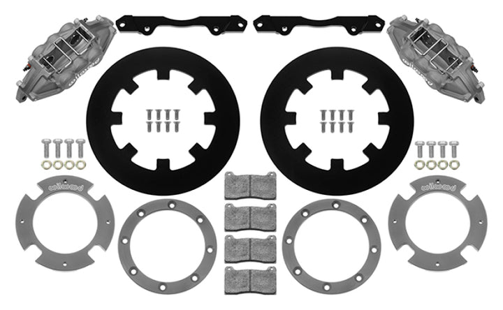 Wilwood 17-21 Can-Am X3RS 6-Piston Rear Kit 11.25in - Anodized