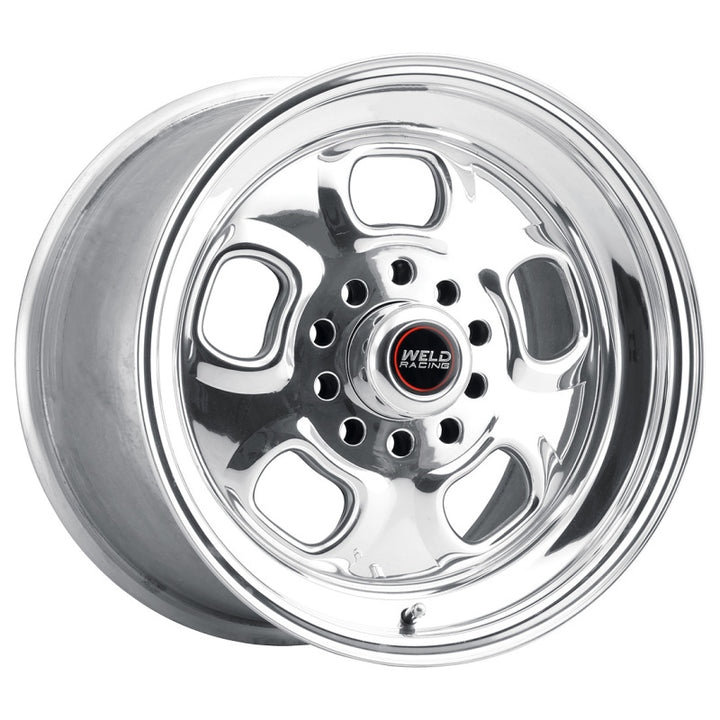 Weld Rodlite 15x4 / 5x4.5 & 5x4.75 BP / 2.5in. BS Polished Wheel - Non-Beadlock