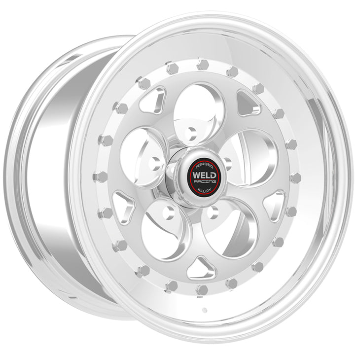 Weld Magnum III 15x15 / 5x4.75 BP / 5.5in. BS Polished Wheel - Non-Beadlock