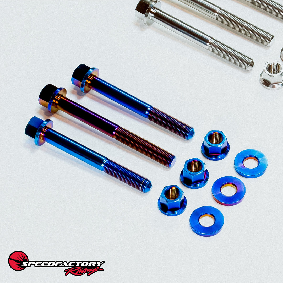 SpeedFactory Racing Titanium EG / DC / EK Engine Mount Hardware Kit