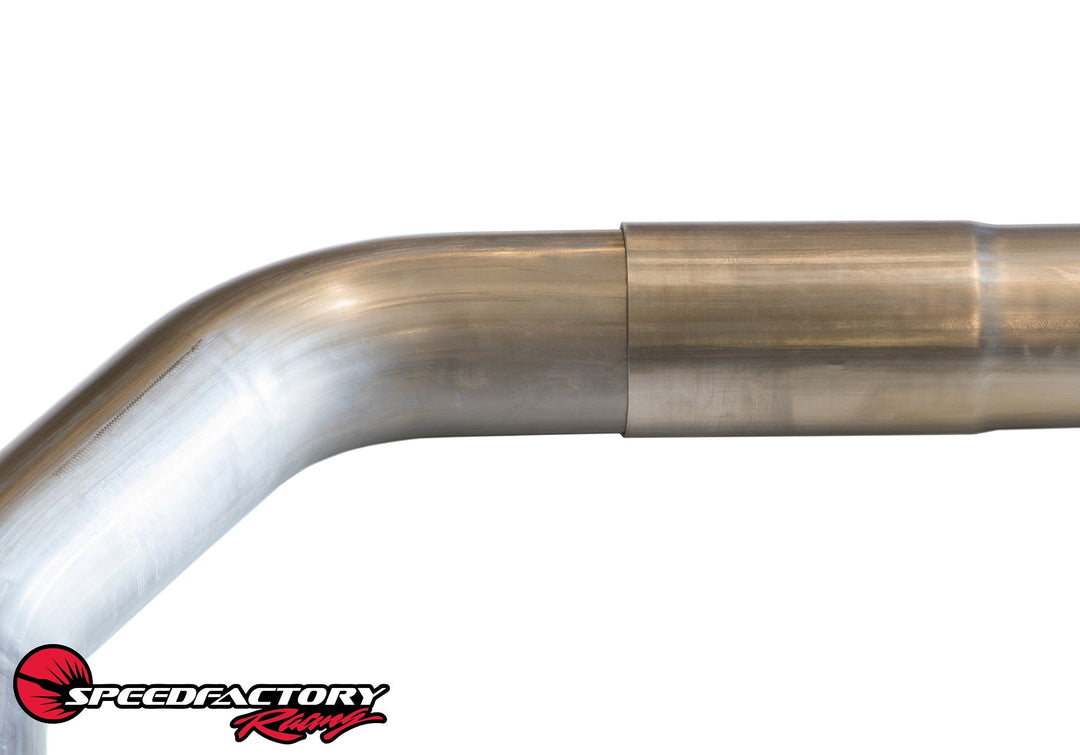 SpeedFactory Racing 3" Stainless Steel Mandrel Bent Cat-Back Exhaust Piping Kit