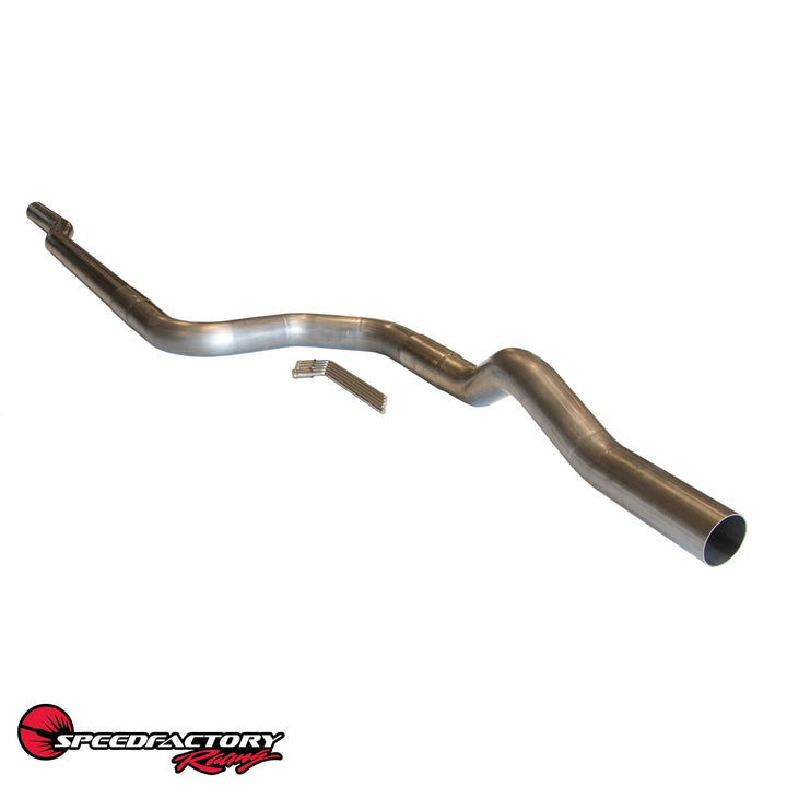 SpeedFactory Racing 3" Stainless Steel Mandrel Bent Cat-Back Exhaust Piping Kit