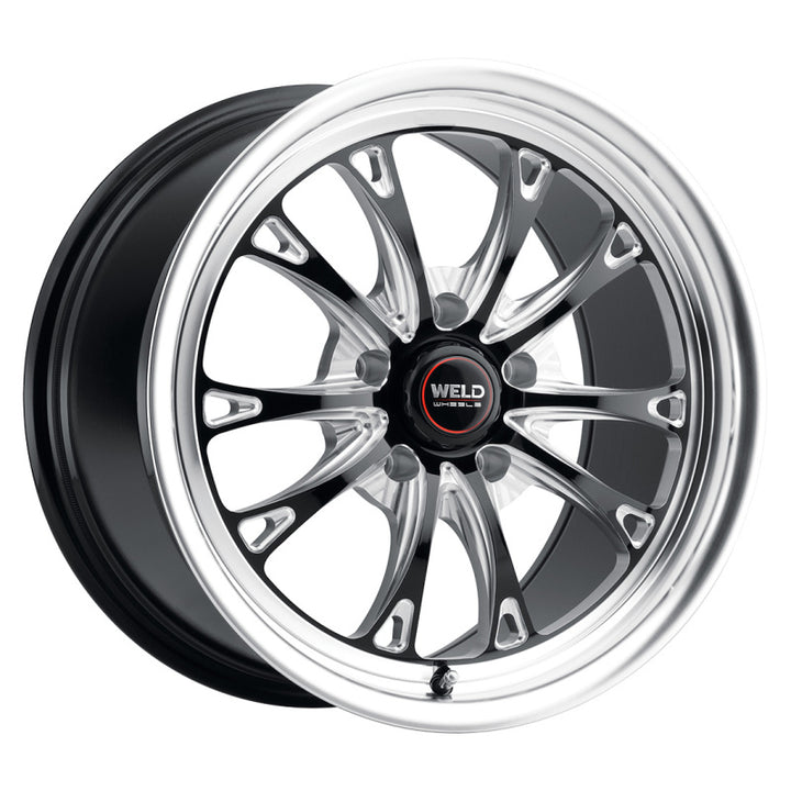 Weld S157 17X10 Belmont Drag 5X115 ET30 BS6.70 Gloss Black MIL Dia 78.1