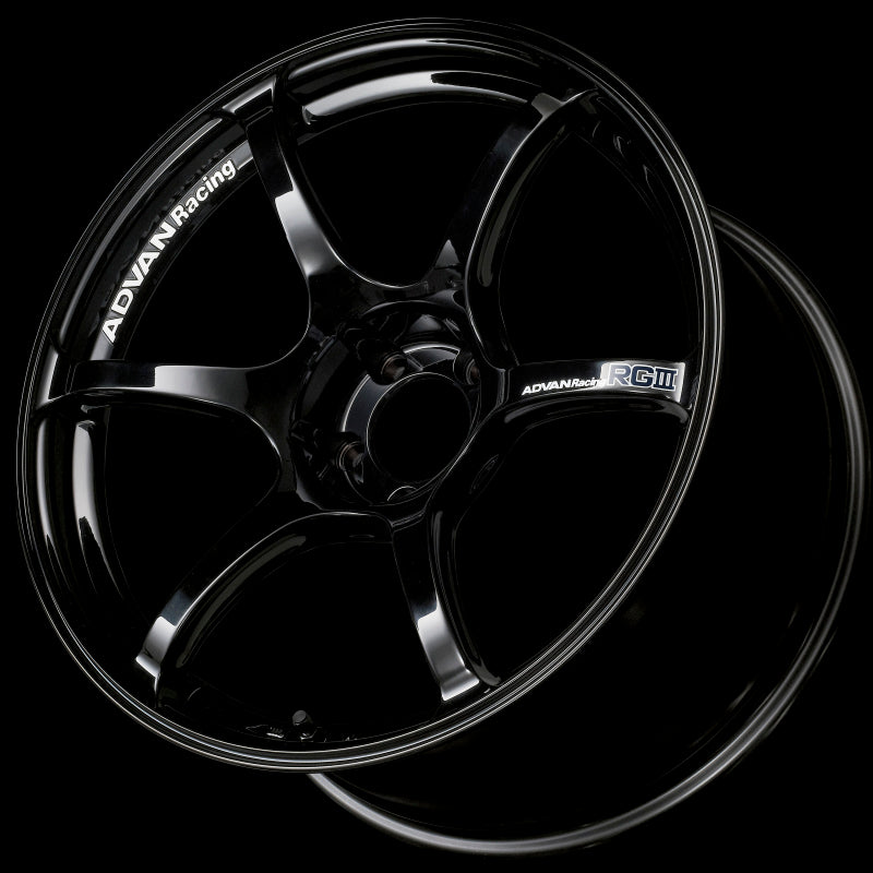 Advan RGIII 18x8.0 +42 5-112 Racing Gloss Black Wheel