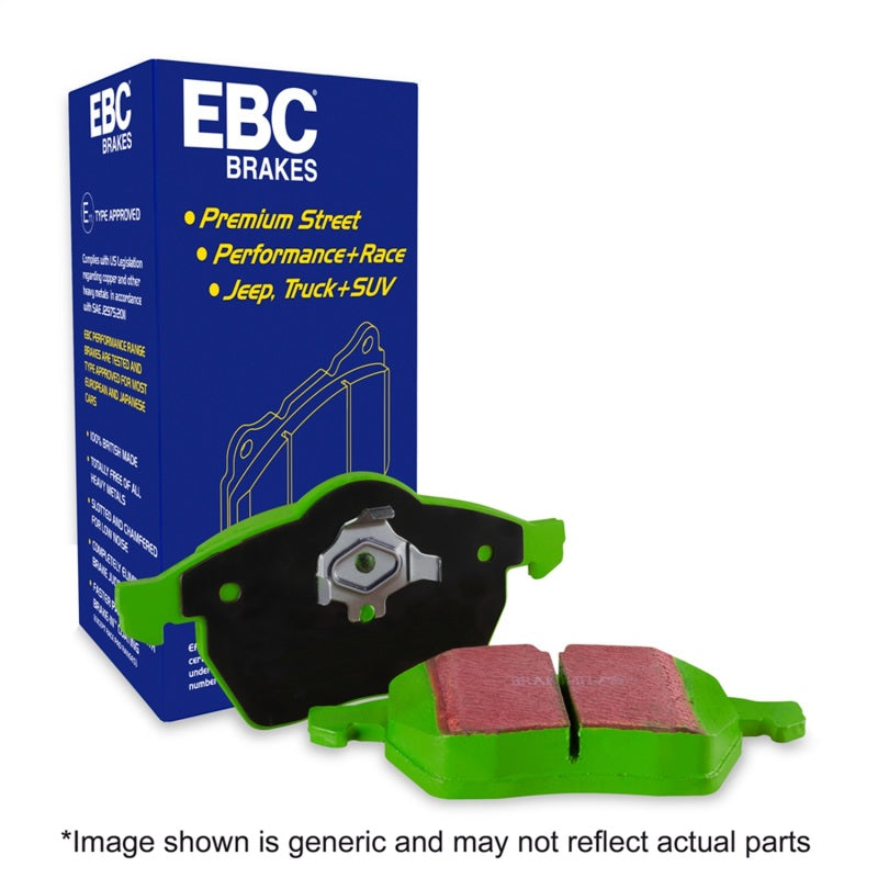 EBC 97 Acura CL 2.2 Greenstuff Rear Brake Pads