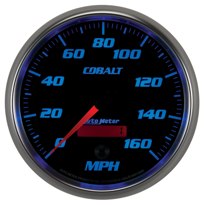 Autometer Cobalt 5in 160mph In-Dash Electronic Programmable Speedometer