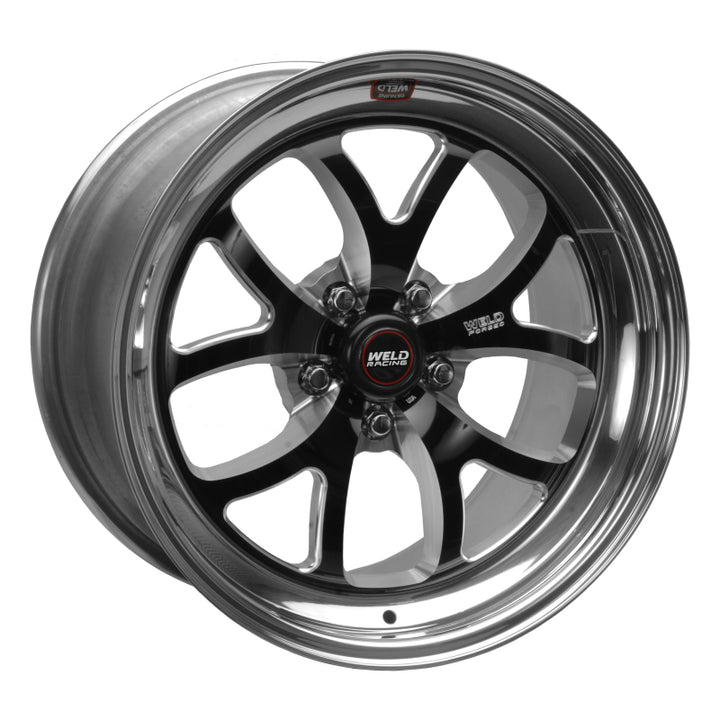 Weld S76 18x11 / 5x4.5 BP / 6.1in. BS Black Wheel (High Pad) - Non-Beadlock