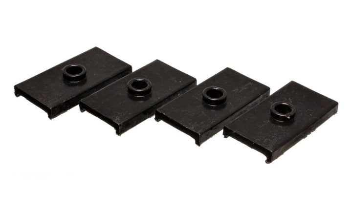 Energy Suspension 62-80 MG MGB Black Rear Leaf Spring Pad Set