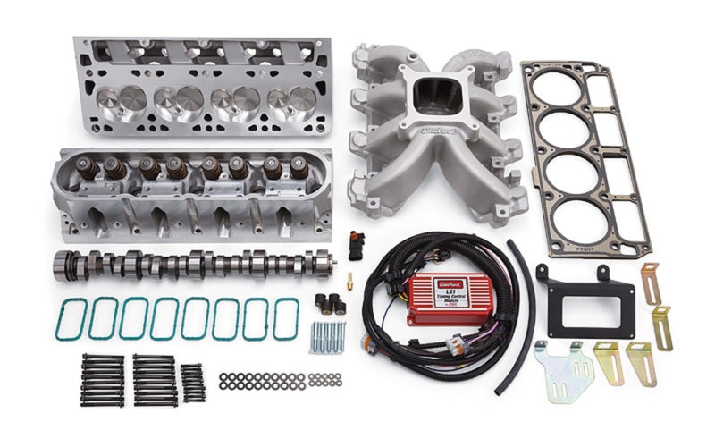 Edelbrock Power Package Top End Kit RPM Series Chevrolet 1997-2004 5 7L LS1 w/ Timing Control Module