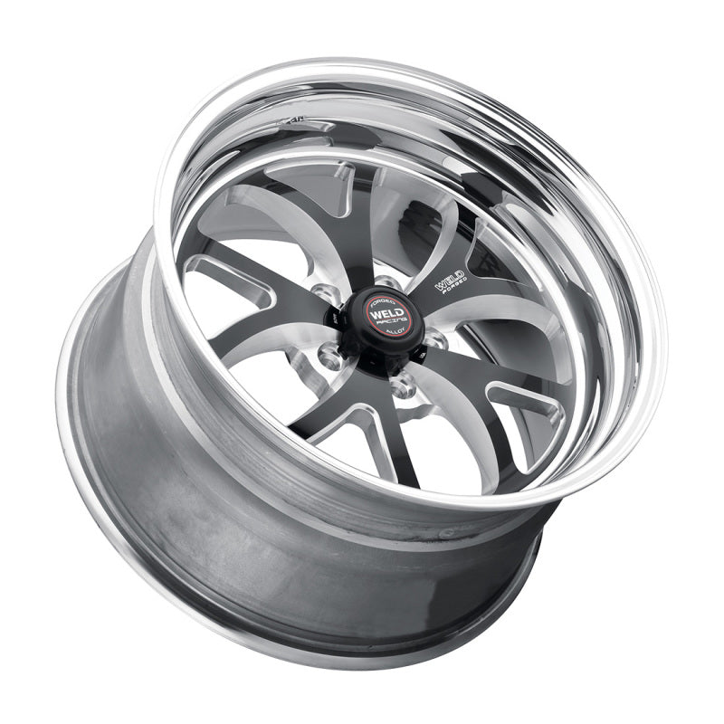 Weld S76 17x10 / 5x4.5 BP / 7.8in. BS Black Wheel (Medium Pad) - Non-Beadlock