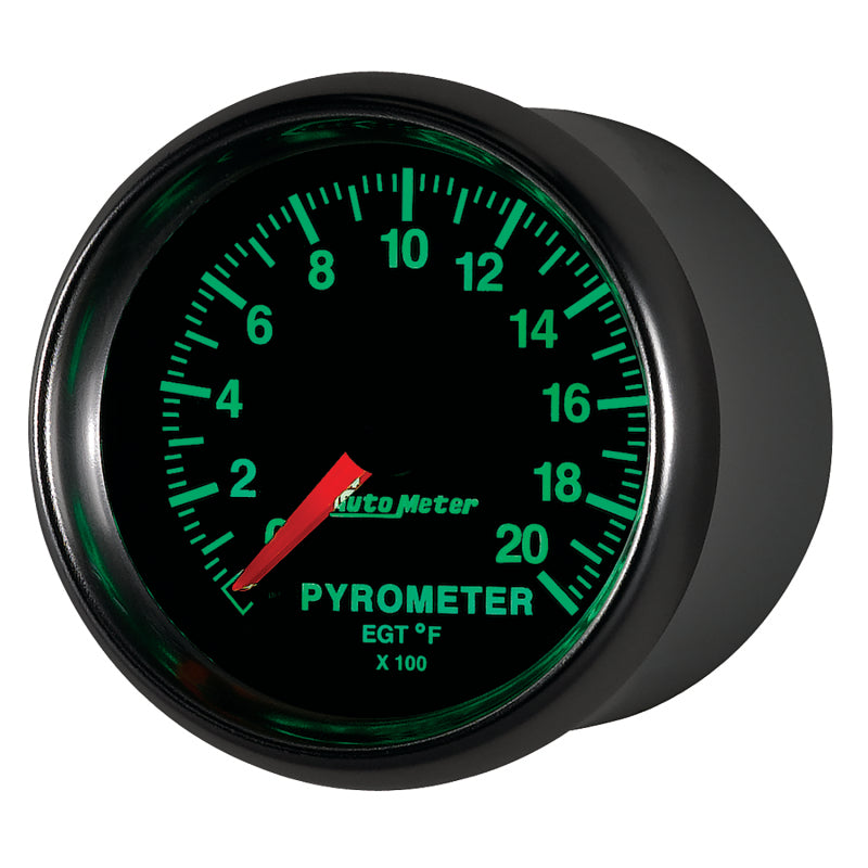 Autometer GS 0-2000 degree F Full Sweep Electronic Pyrometer Gauge