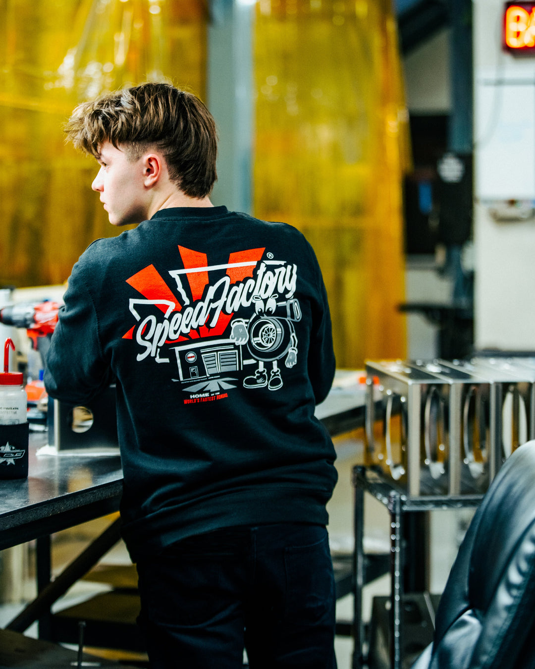 SpeedFactory Racing - "Lil T" Crew Neck Sweatshirt