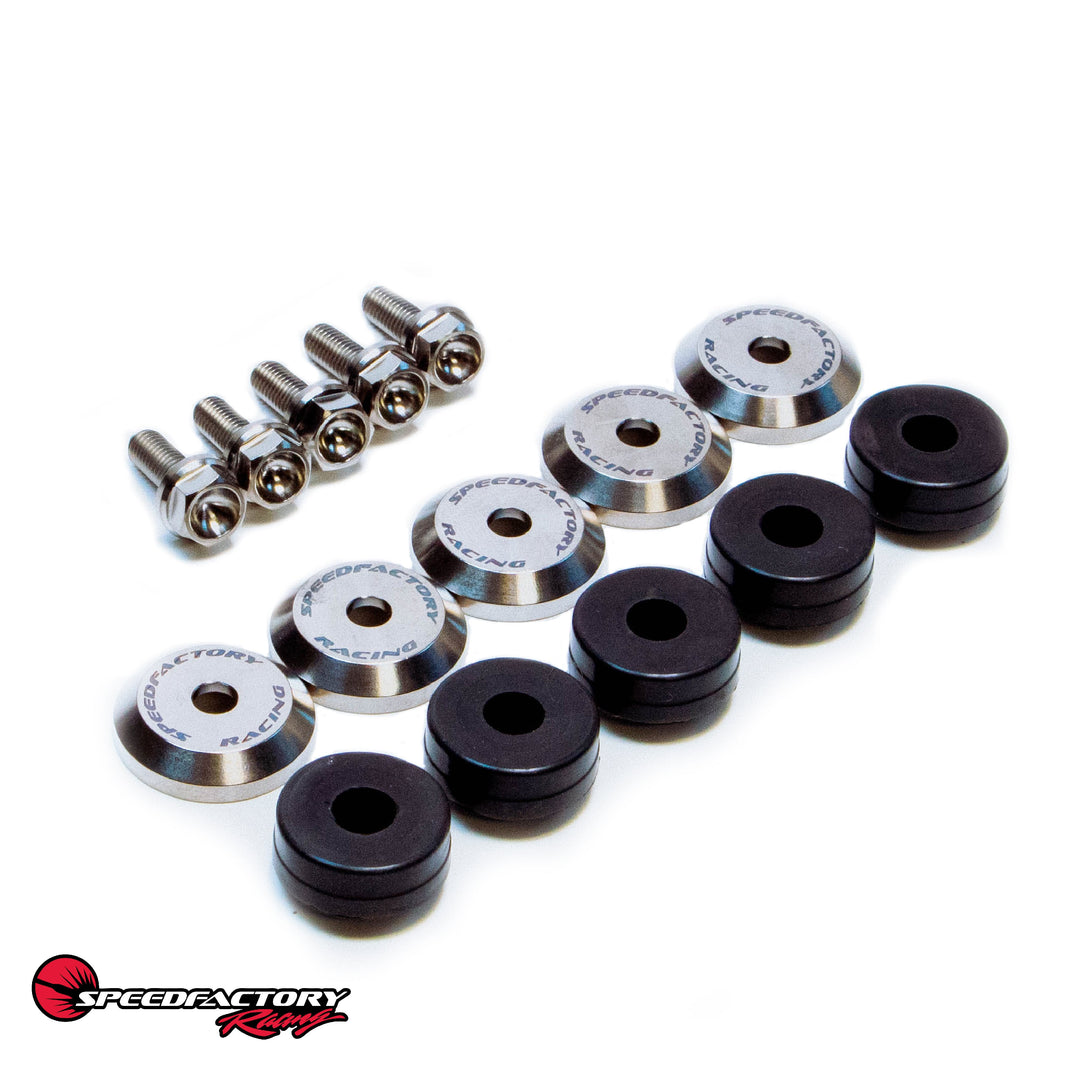 SpeedFactory Racing Titanium Valve Cover Hardware Kit for F20C/F22C1 (S2000)