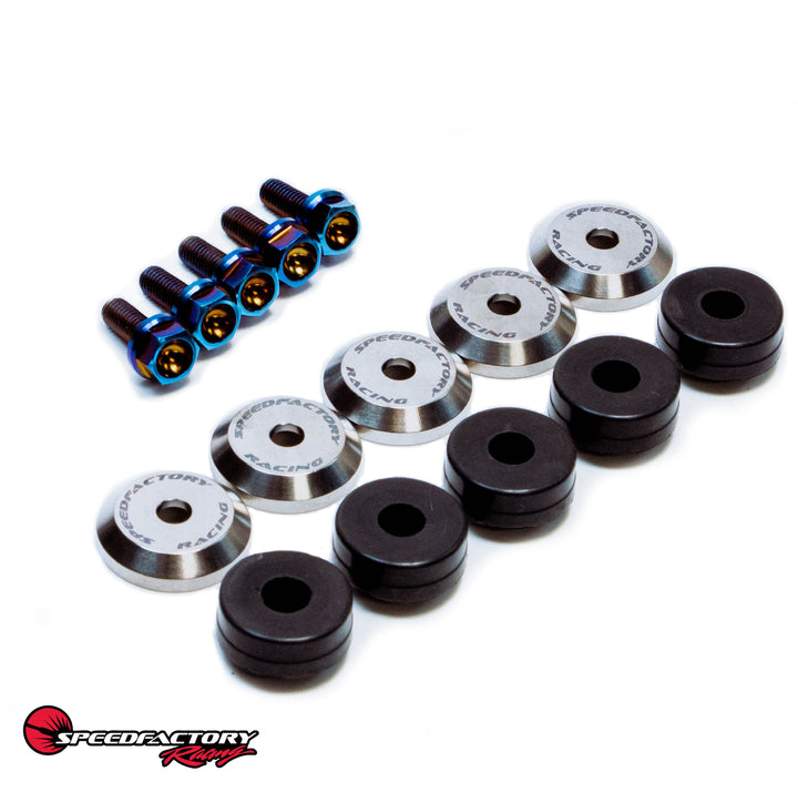 SpeedFactory Racing Titanium Valve Cover Hardware Kit for F20C/F22C1 (S2000)