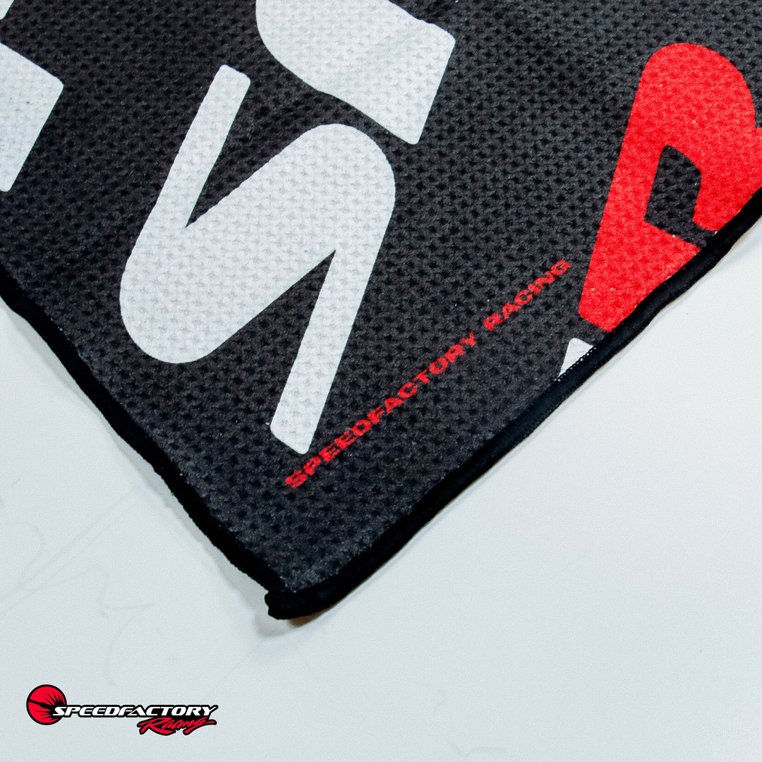 SpeedFactory Racing SFR Microfiber Rally Towel - Black